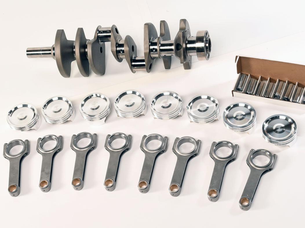 Featured Products Showcase at PRI Show. Rotating assembly product shot