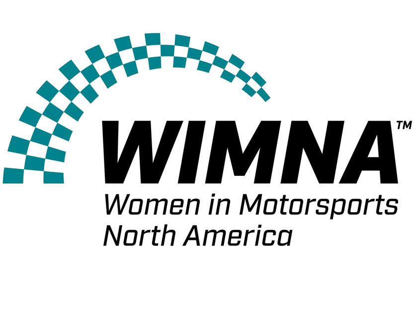 Women in Motorsports North America (WIMNA) logo