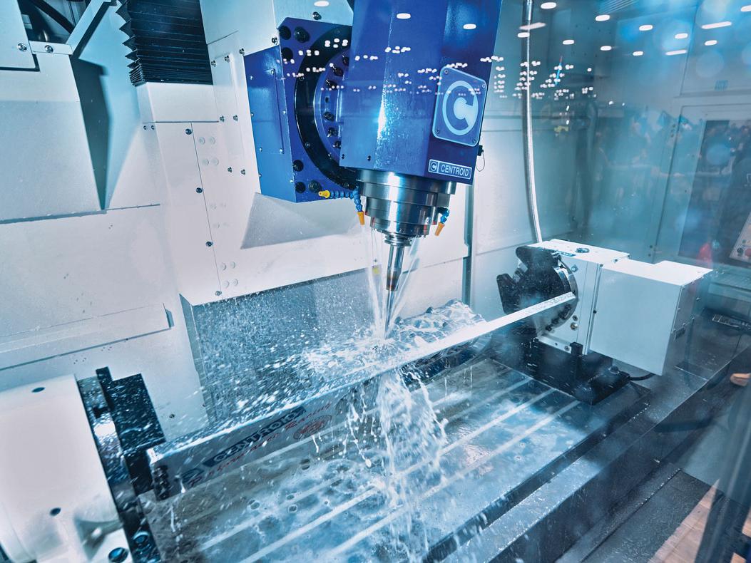 Centroid machinery at work
