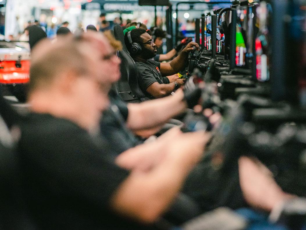 PRI SIM Racing Arena - presented by SRO Motorsports Group America