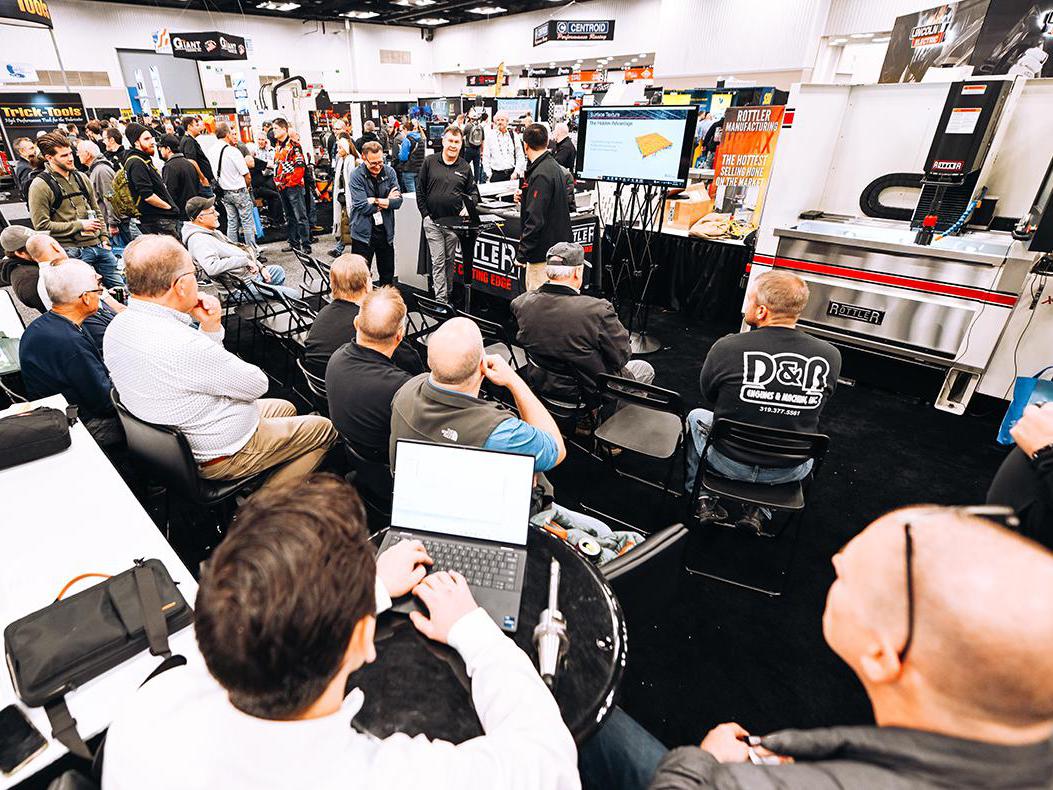 press conference at the PRI Show