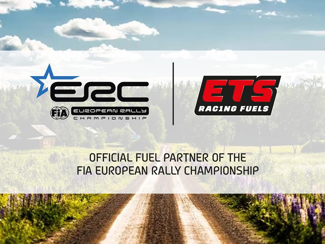 European Rally Championship and ETS Racing Fuels logos