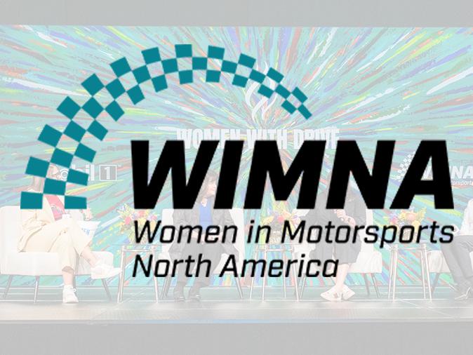 Women in Motorsports North America logo.