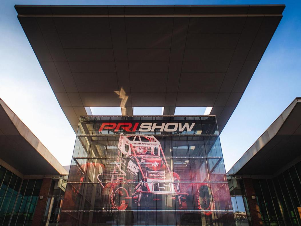 The entrance to the 2025 PRI Show.