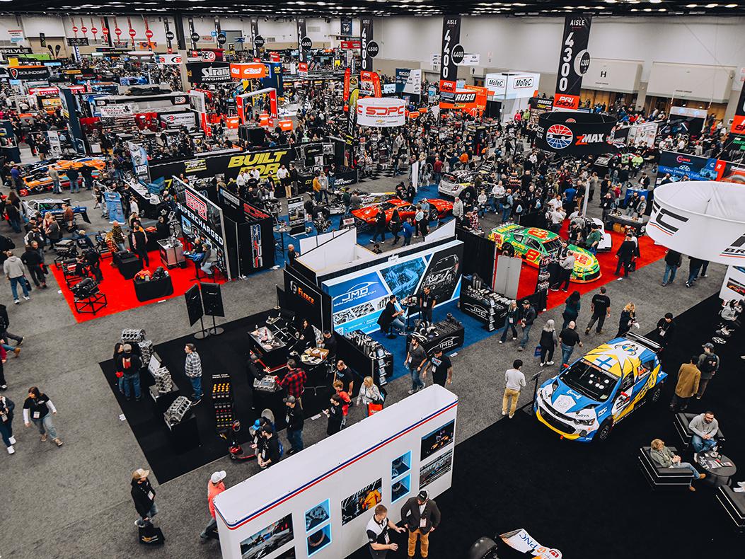 A busy PRI Show floor.