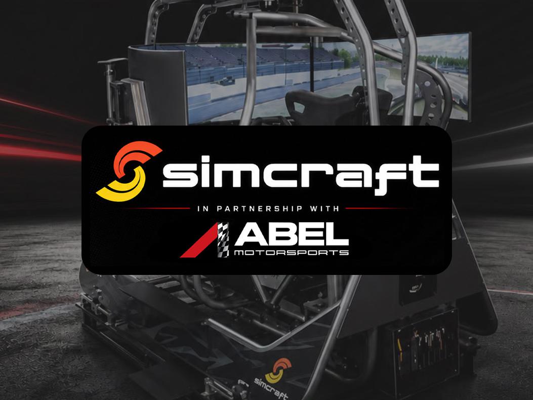 SimCraft Abel Motorsports partnership.