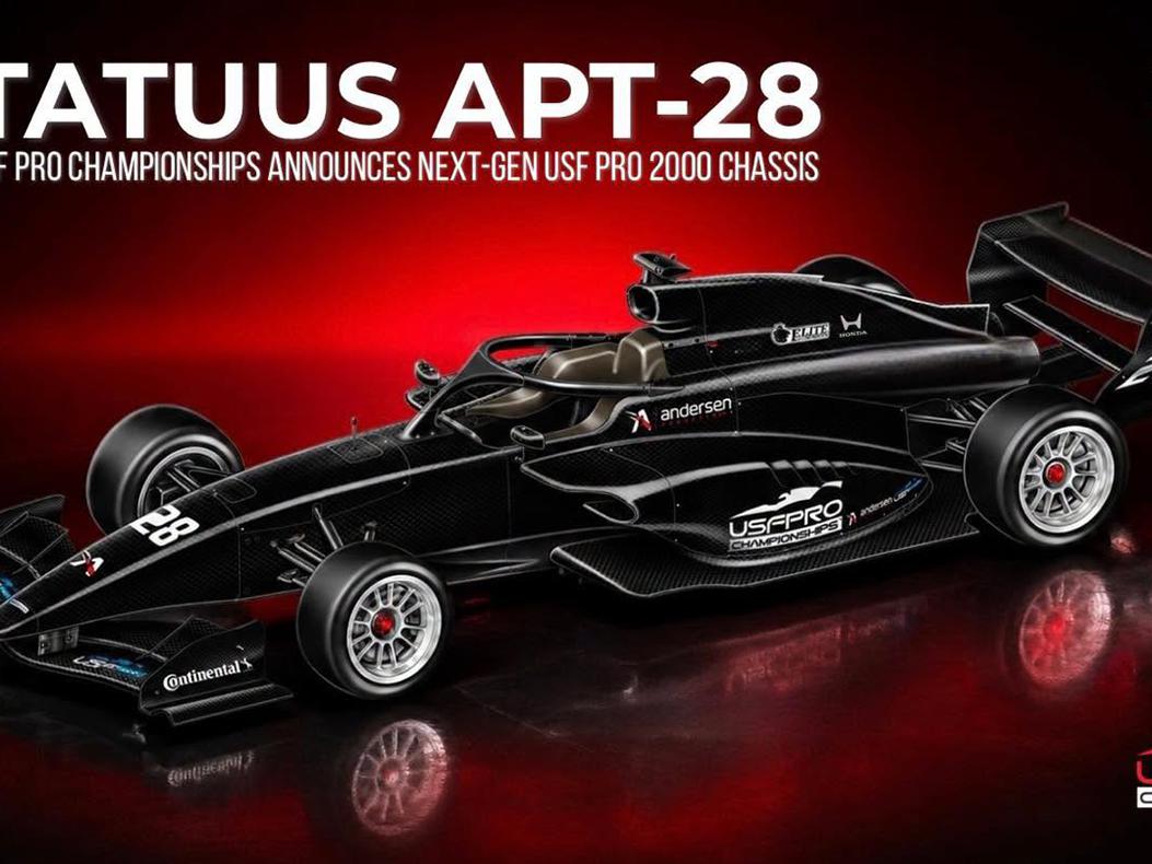 USF Pro 2000 Tatuus APT-28 rendering.