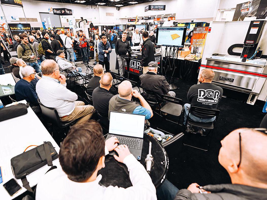 press conference at the PRI Show