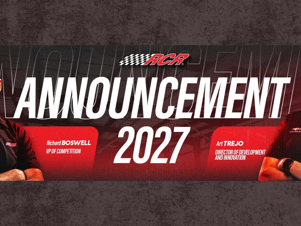 Richard Childress Racing announcement graphic.